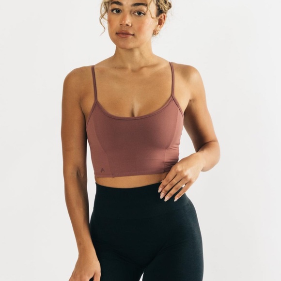 Alphalete Tops Alphalete Ultra Soft Allure Tank In Mauve Poshmark